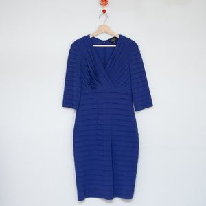 Adrianna Papell Blue Cocktail Dress Size 12